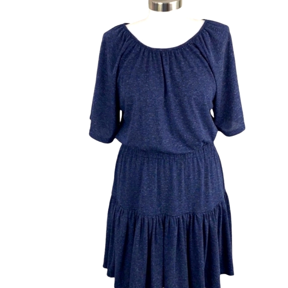 CHELSEA & VIOLET blue stretch dress